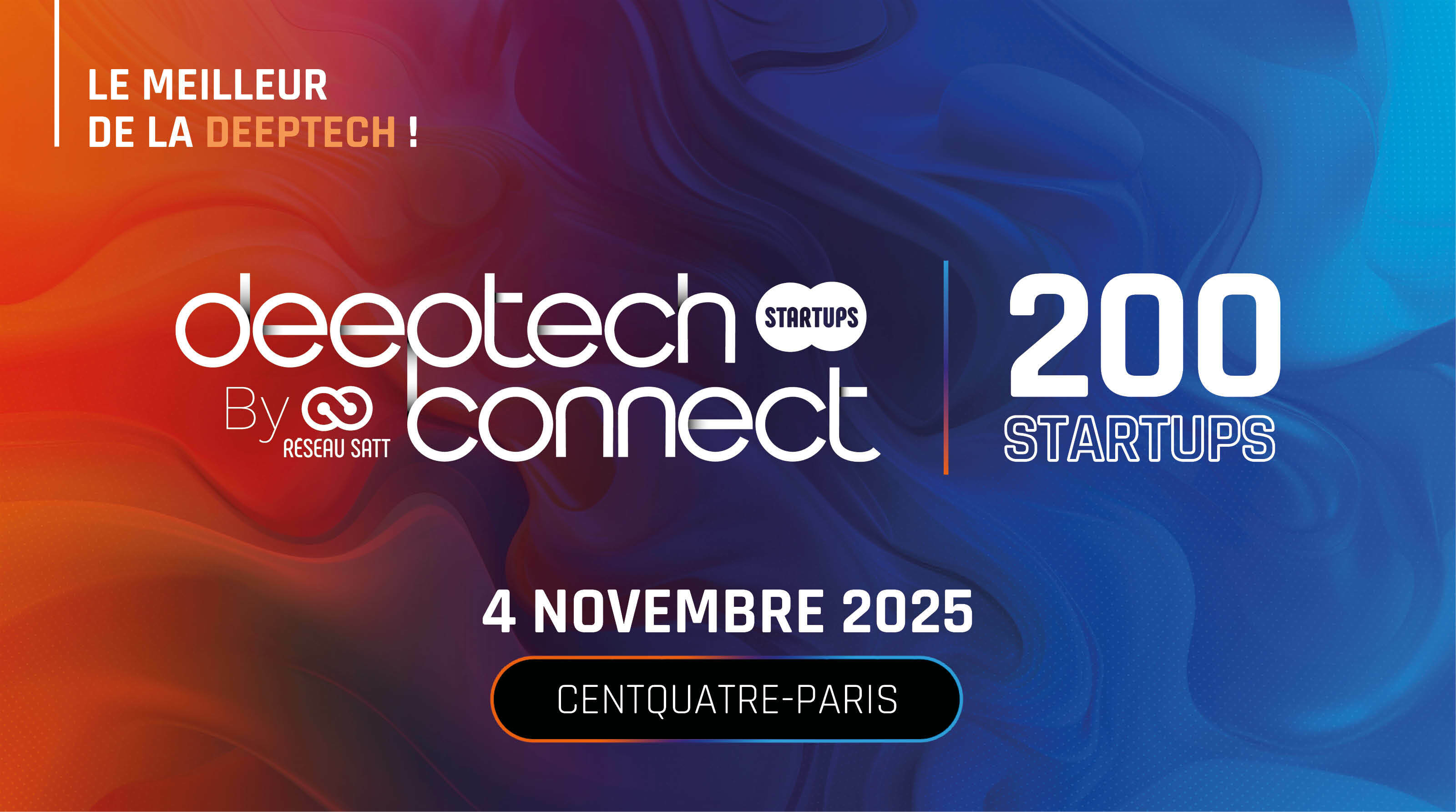 Deeptech Connect 2025 Bannière