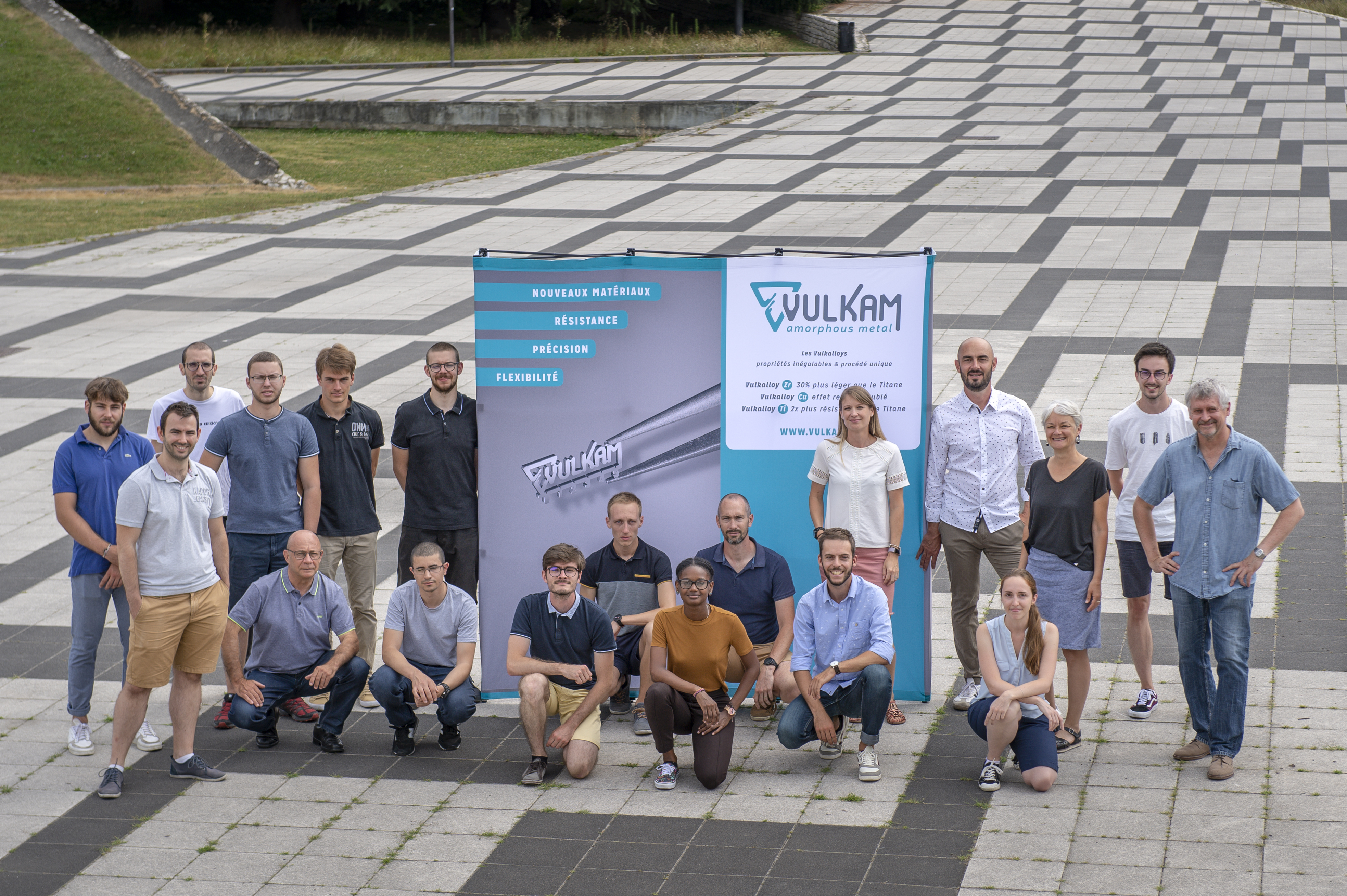 Léquipe Vulkam une startup boostée par Linksium