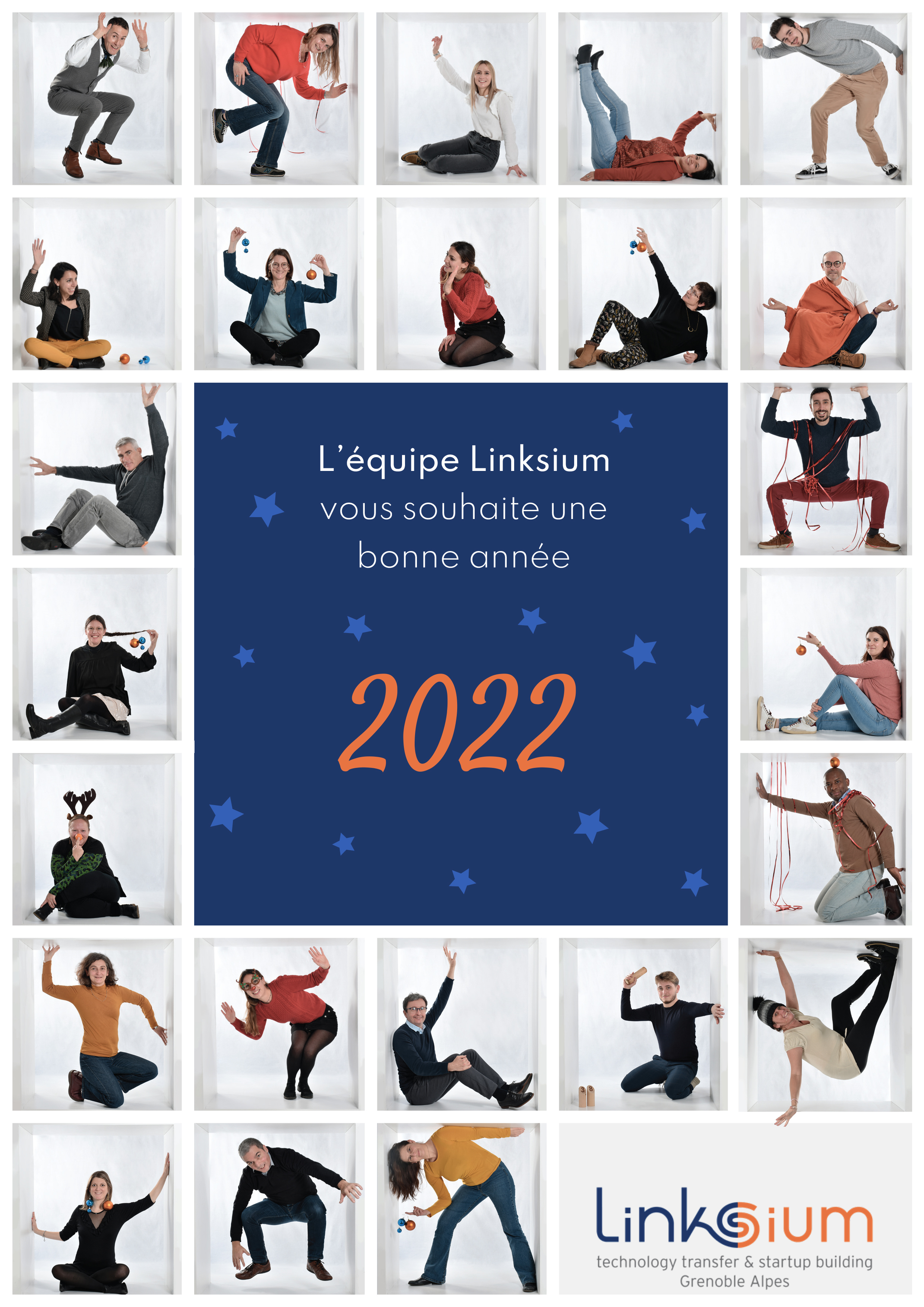 Carte de voeux Linksium 2022