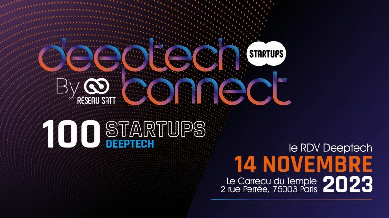 Visuel deeptech connect 100 startups
