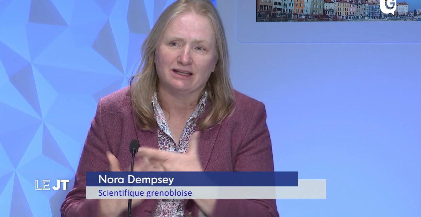 Nora Dempsey scientifique grenobloise lauréate de la médaille de l'innovation 2021 du CNRS